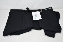 A pair of men's as new Haider Ackermann Classic Trousers + HA Embroidery in black (52, fairly