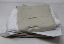Four pairs of women's as new MAC RICH Cotton Cargo Pants in smoothly beige (W38 x 2, 36 x 1, 34 x 1,