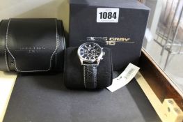 A men's as new Jorg Gray chronograph commemorative watch (JG6500).