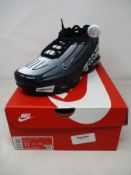 A pair of boxed as new Nike Air Max Plus III in black/white (UK 10).