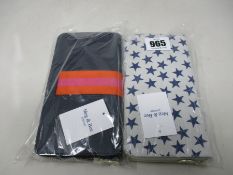 Two as new Meg & Bee London Major Money Kit purses (RRP £95 each).