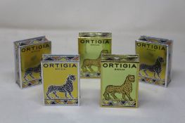 Twelve as new bottles of Ortigia Sicilia 30ml Profumo 6x Zagara and 6x Fico D'India.