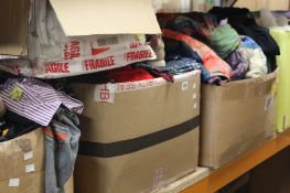 A quantity of miscellaneous pre-owned clothing and related.