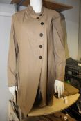 An as new Lurdes Bergada Coated button jacket (S - RRP £179).