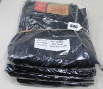 Four pairs of as new Levi's 511 slim jeans (2 x W32/L32 2 x W32/L34).