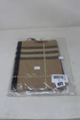 An as new Burberry sequined check cashmere scarf (Article 8050535 - RRP £484).