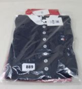 A women's as new Tommy Hilfiger long sleeve equestrian show shirt (XL - RRP £114) and a pair of as
