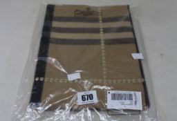 An as new Burberry sequined check cashmere scarf (Article 8050535 - RRP £484).