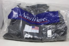 A men's as new New Wave Sanders padded jacket in black (M).