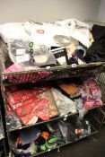 A large quantity of assorted as new clothing and related items (Basket not included).