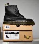 A pair of women's boxed as new Dr Martens 1460 Pascal Bex in black (UK 7).