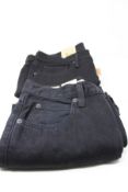 A pair of black Levis 314 shaping straight jeans (1 x W31 L30) and a pair of Levis 70s high slim
