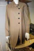 An as new Lurdes Bergada Coated button jacket (L - RRP £179).