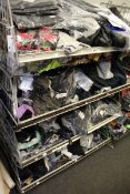 A large quantity of assorted as new clothing and related items (Basket not included).