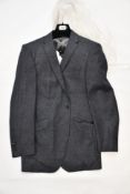 An as new Ozwald Boateng Suit Jacket in Grey (Size EU 44).