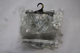Five women's as new Calvin Klein Bralette Lift - Grey Heather (M).