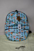 An as new Burberry convertible floral rucksack (RRP £420).