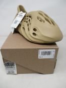 A pair of boxed as new Adidas Yeezy Foam Runner in Ochre (UK 5).