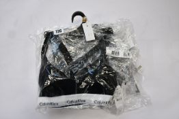Five women's as new Calvin Klein Bralette Lift - Black (M).
