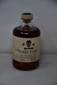 Five bottles of Three Tides Smoked dark rum (700ml) (Over 18s only).
