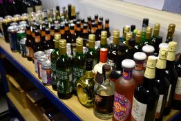 A quantity of beers, ipa's, ciders, sherry and non alcoholic drinks (Over 18s only).