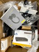 COLLECTION ONLY: A quantity of assorted as new and pre-owned electrical items (One box) (All items