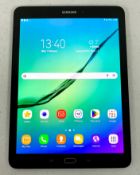A pre-owned Samsung Galaxy Tab S2 9.7 SM-T819 32GB in Black (Google account clear. Grade C) (Checkme