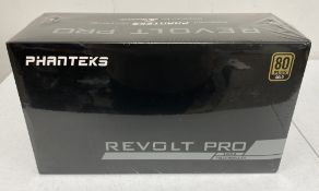 A boxed as new Phanteks Revolt PRO 1000W Modular 80+ Gold PSU (Box sealed) (M/N: PH-P1000GC EAN: 886
