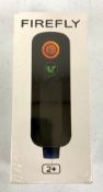 A boxed as new FireFly 2 Plus Vaporizer in Jet Black (EAN: 855606003807) (Box sealed) (Over 18's onl