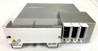 A pre-owned Ciena 6500-32 3X60A Power Input Card Type 2 (Breakered) (P/N: NTK605FA) (Boxed. Untested
