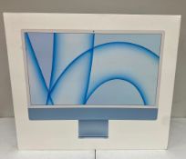 A boxed as new Apple iMac (M1, 2021) 24