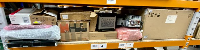 COLLECTION ONLY - SOLD FOR PARTS: A quantity of pre-owned networking and IT items (All items sold as