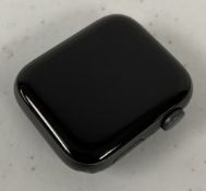 A pre-owned Apple Watch Series 5 Nike GPS 44mm in Space Gray Aluminium Case (M/N: MX3W2LL/A) (iCloud