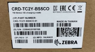 A boxed as new Zebra CRD-TC2Y-BS5CO-01 TC21/TC26 5-Slot Charging Cradle (Cradle only) (Box sealed).