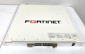 A pre-owned Fortinet FortiSwitch 1024D 1U Switch with eight transceivers (Tested, working)