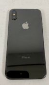 A pre-owned Apple iPhone X (AT&T/T-Mobile/Global/A1901) 64GB in Space Grey (Condition: Grade C. iClo
