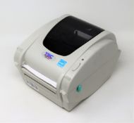 An as new TSC TDP-247 Direct Thermal Desktop Label Printer (PSU included. No Box).