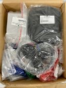 A boxed as new Interacoustics DG80 Portable Screening Audiometer (P/N: 8000179) with case, an as new