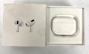 A pre-owned pair of Apple Airpods Pro (A2083+A2084) with MagSafe Charging Case (A2190) (Some cosmeti
