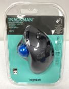 Fifteen as new Logitech Trackman M570 Wireless Trackball Mice (P/N: 910-001799 EAN: 097855070098) (P
