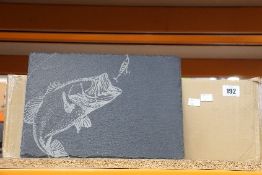 Ten as new Scottish Made Serve Ware products to include wood serving boards with various designs and