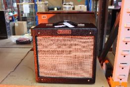 A Fender Pro Junior IV Amp in Black.