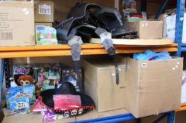 A quantity of toys and related to include Peppa Pig Weebles, Washable Finger Paints and Zappies