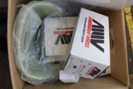 Seven as new Karting Products to include AMV 3F Oxitech Front wheel, Adevisi Carene KOSMIC Grafica