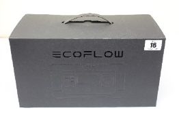 An EcoFlow River Mini portable power station in black (EFR240).