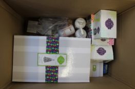 A quantity of as new Scentsy Products to include: a Scentsy All Aglow large Christmas tree warmer,