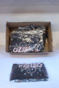 Ten children's Kenzo T-shirts in charcoal elephant motif (Assorted sizes).