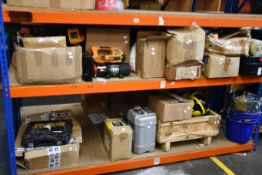 A large quantity of miscellaneous tools, hardware and related.