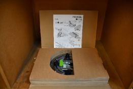 An as new Festool FS-WA Guide Rail Angle Stop.