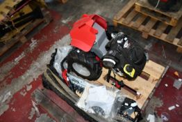 A pre-owned Briggs & Stratton 625 EXi Series Ready Start Mower (NOTE: Item has not been assembled